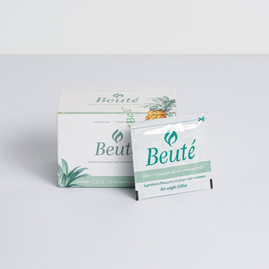 Beuté: Té de cáscara de Piña, Canela y Jengibre