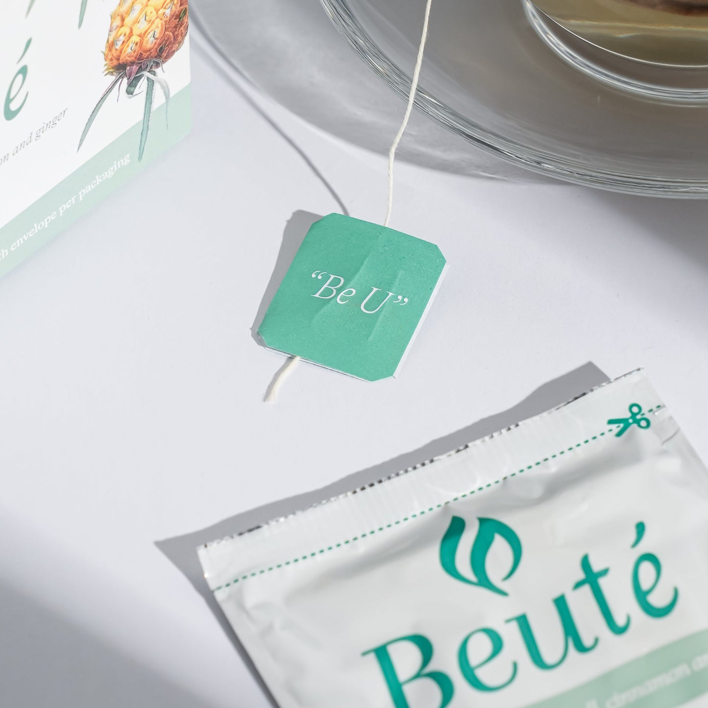 Beuté: Té de cáscara de Piña, Canela y Jengibre